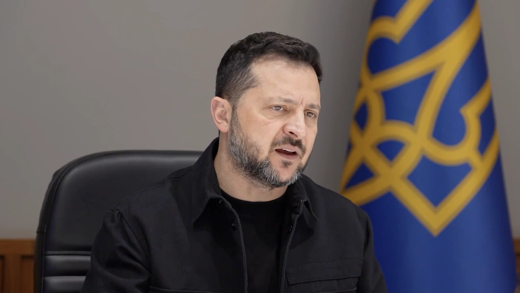 Tổng thống Ukraine Volodymyr Zelensky phát biểu trực tuyến tại Diễn đàn An ninh Warsaw ở Ba Lan ngày 12/10. Ảnh: X/ZelenskyyUa