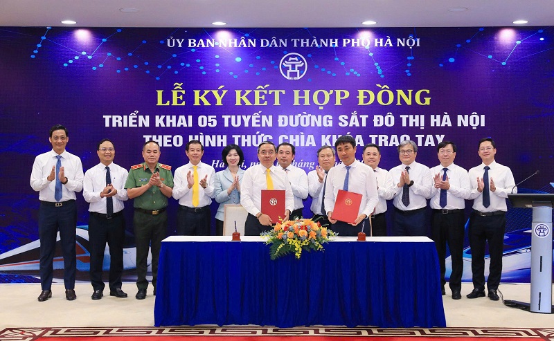 Vinhomes - SGC đầu tư gần 900.000 tỷ đồng xây dựng 5 tuyến metro Hà Nội - Ảnh 1