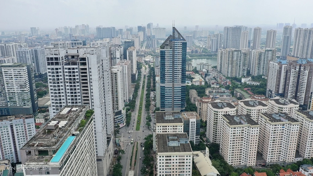 Bất động sản trung tâm Hà Nội. Ảnh: Ngọc Thành