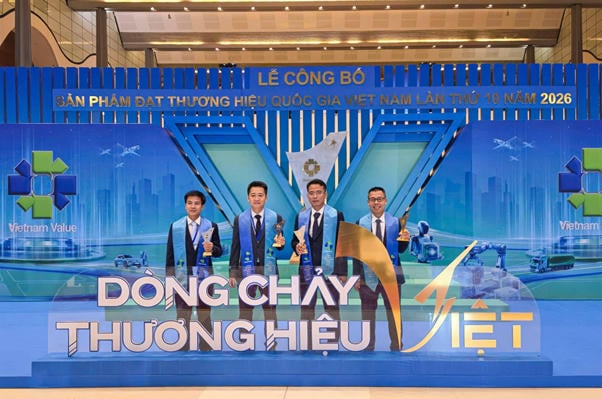 Tasco có 4 thương hiệu được công nhận Thương hiệu Quốc gia Việt Nam 2026 - Ảnh 1