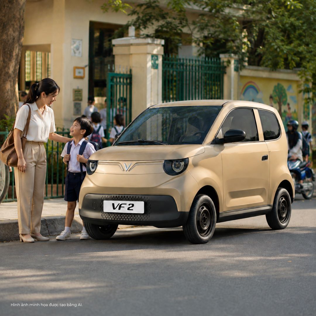 Ngoại hình “cute”, 8 màu sắc bắt trend, VinFast VF 2 dễ khiến giới trẻ xiêu lòng - Ảnh 2