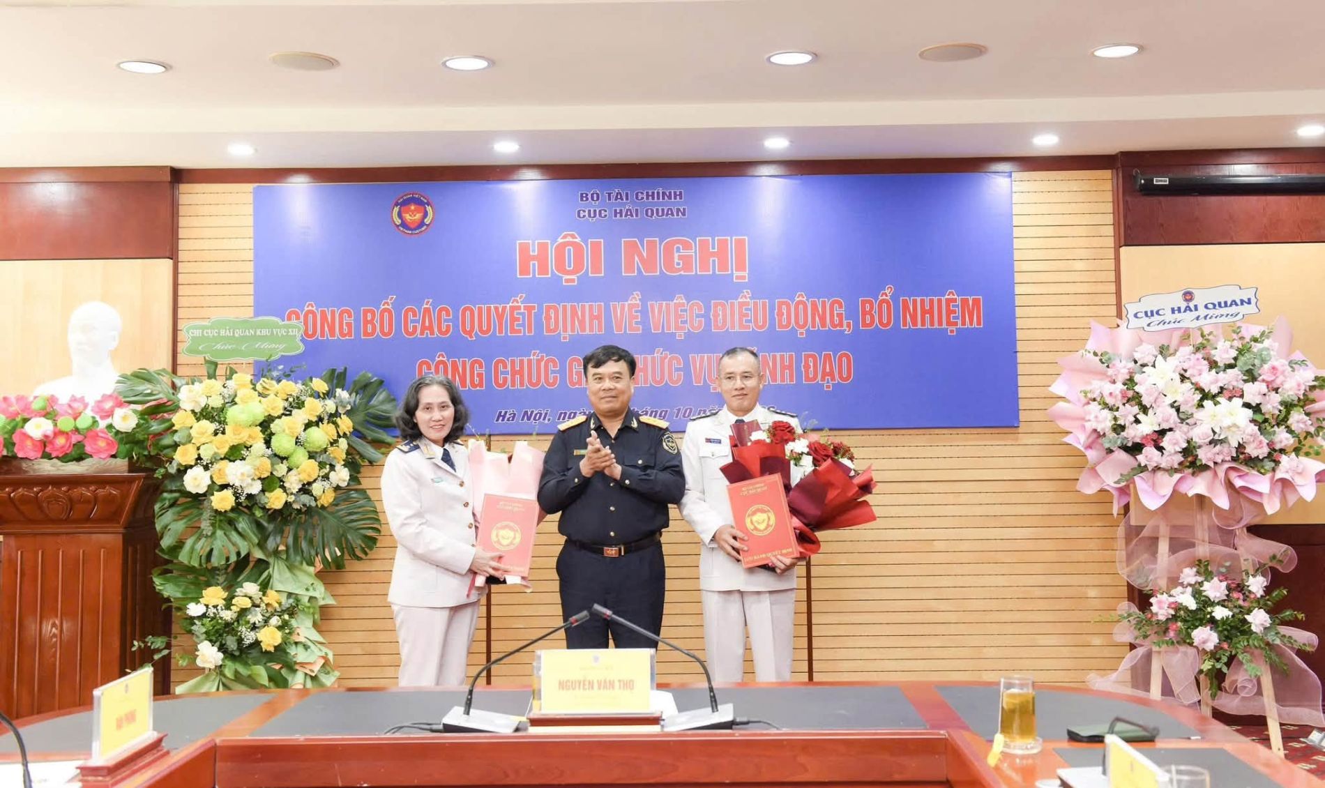 Cục Hải quan kiện toàn nhân sự lãnh đạo Ban Tổ chức cán bộ và Văn phòng Cục - Ảnh 4