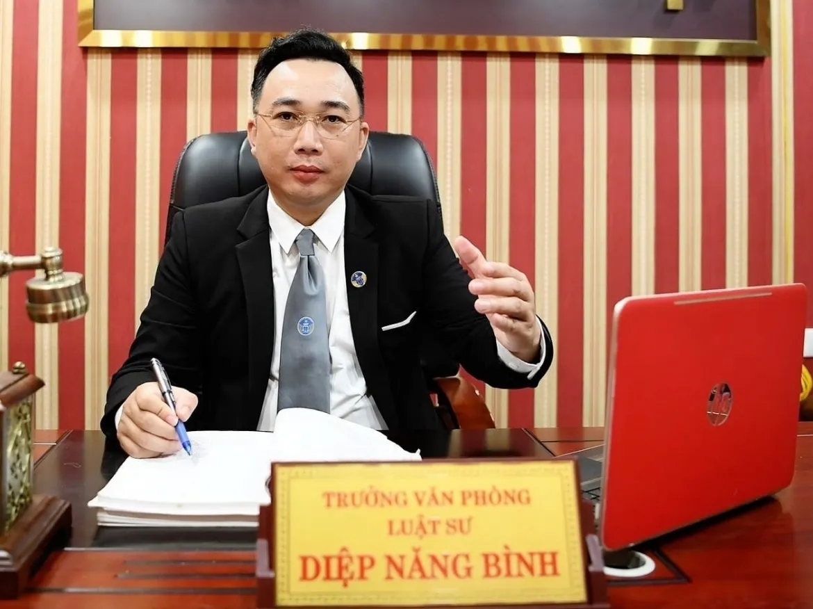 Luật sư Diệp Năng Bình - Trưởng Văn phòng Luật sư Tinh Thông Luật. ls-binh-1501