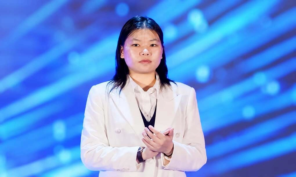 Bà Trần Ngô Minh Anh, tân CEO Dược phẩm Bến Tre tại một sự kiện của công ty, tháng 8/2026. Ảnh: Dược phẩm Bến Tre