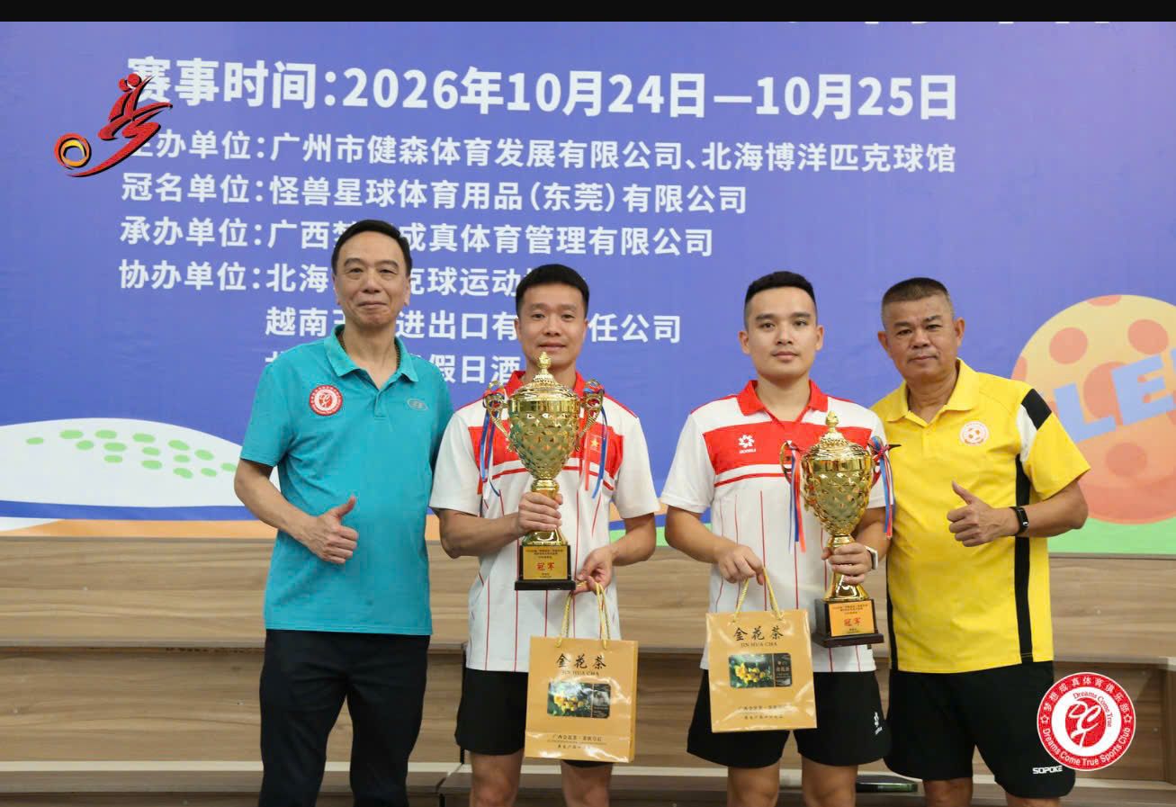 Việt Nam nhất toàn đoàn tại giải Pickleball Bắc Hải mở rộng 2026 - Ảnh 2