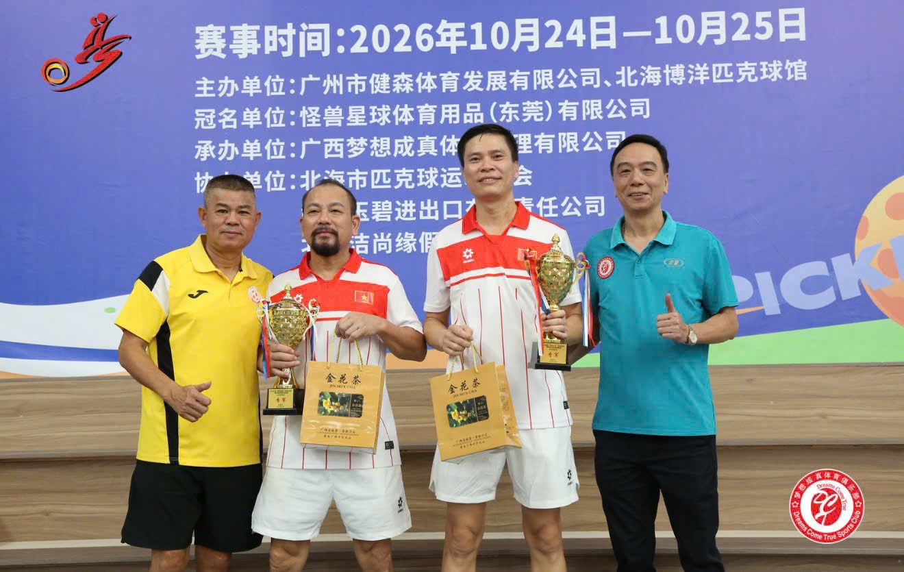 Việt Nam nhất toàn đoàn tại giải Pickleball Bắc Hải mở rộng 2026 - Ảnh 4