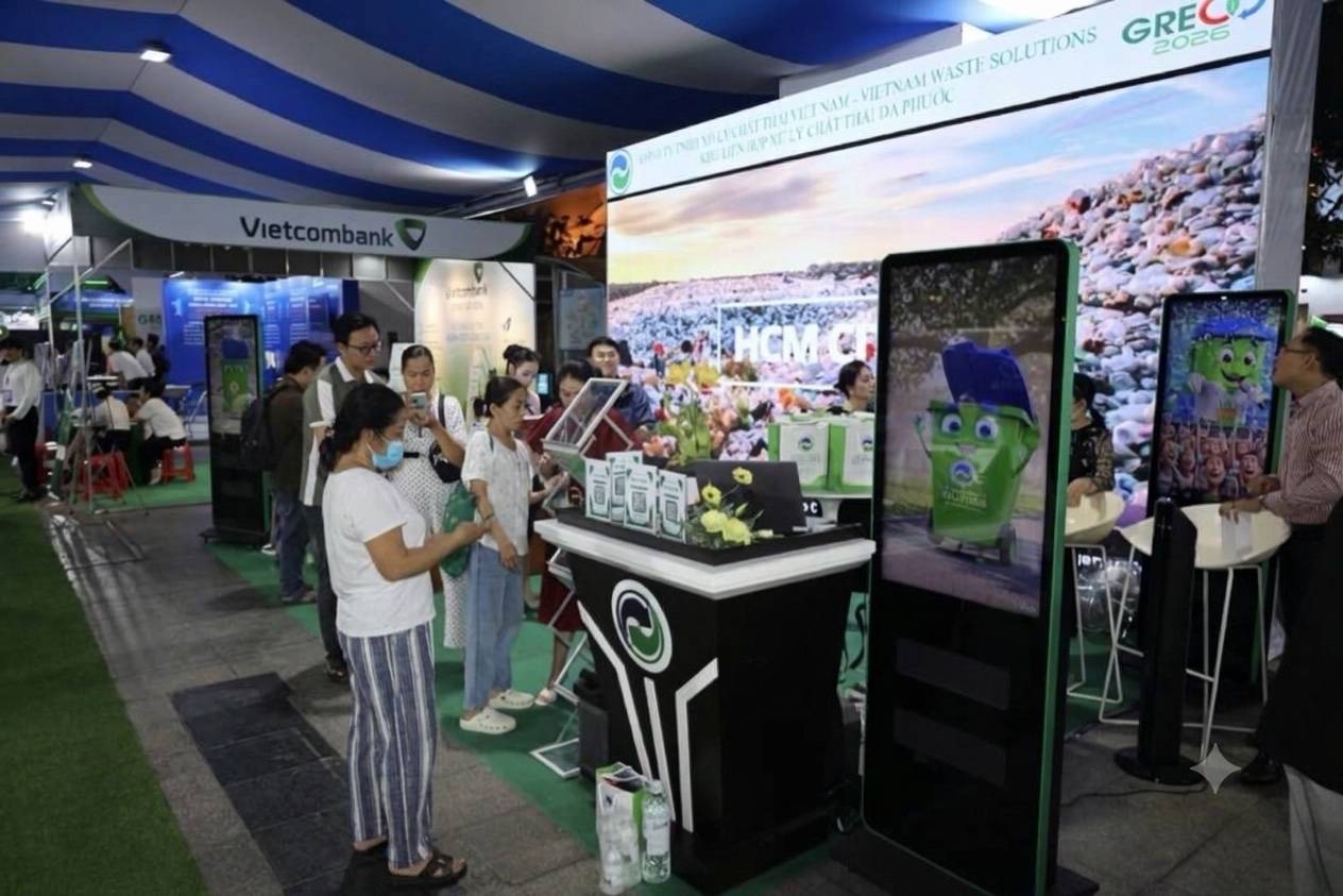 Đa Phước giới thiệu công nghệ xử lý rác, hướng đến phát điện từ chất thải tại Greco 2026 - Ảnh 2