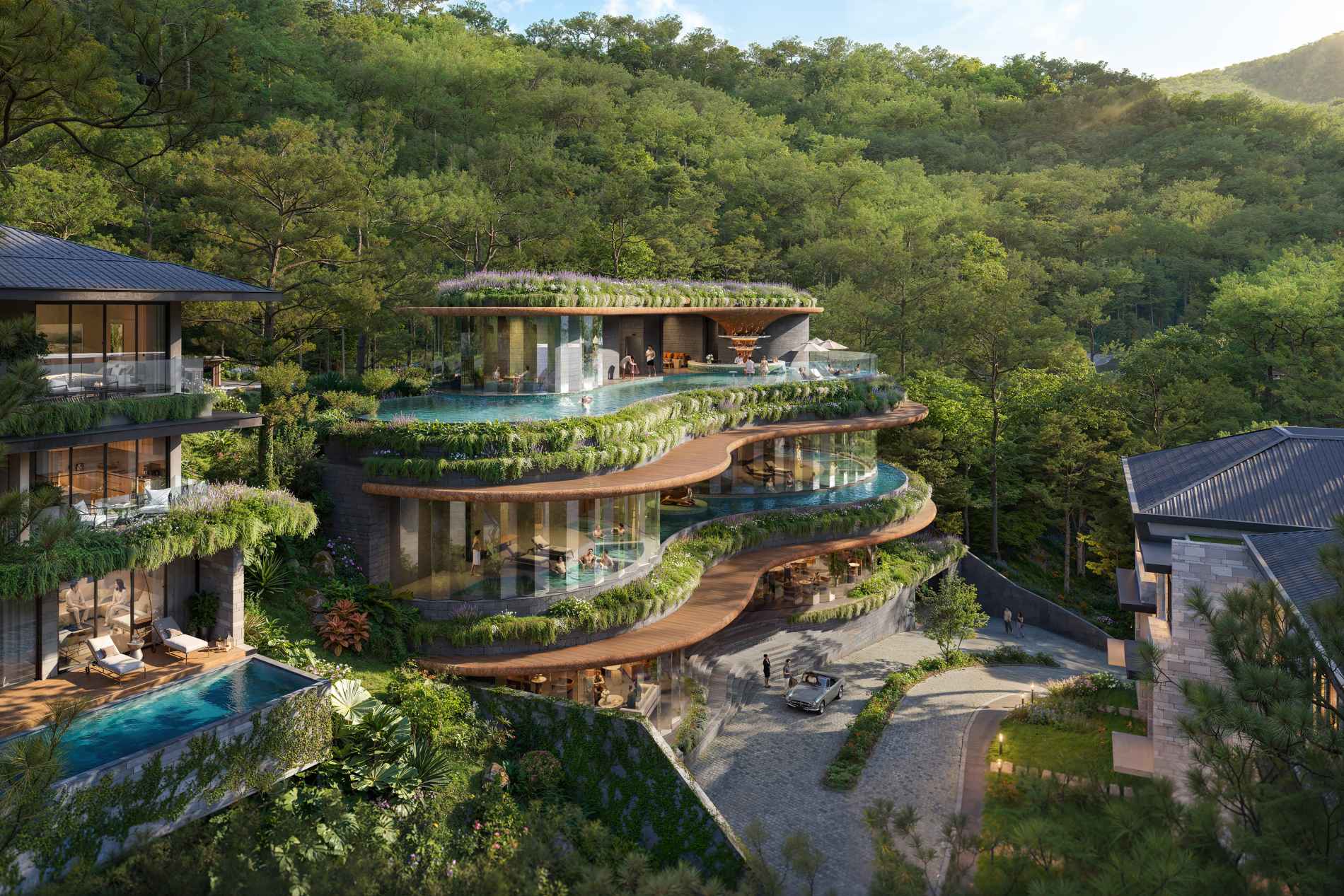 Onsen Wellness Center: Nghệ thuật khoáng nóng giữa miền thông reo Thanh Xuan Valley - Ảnh 2