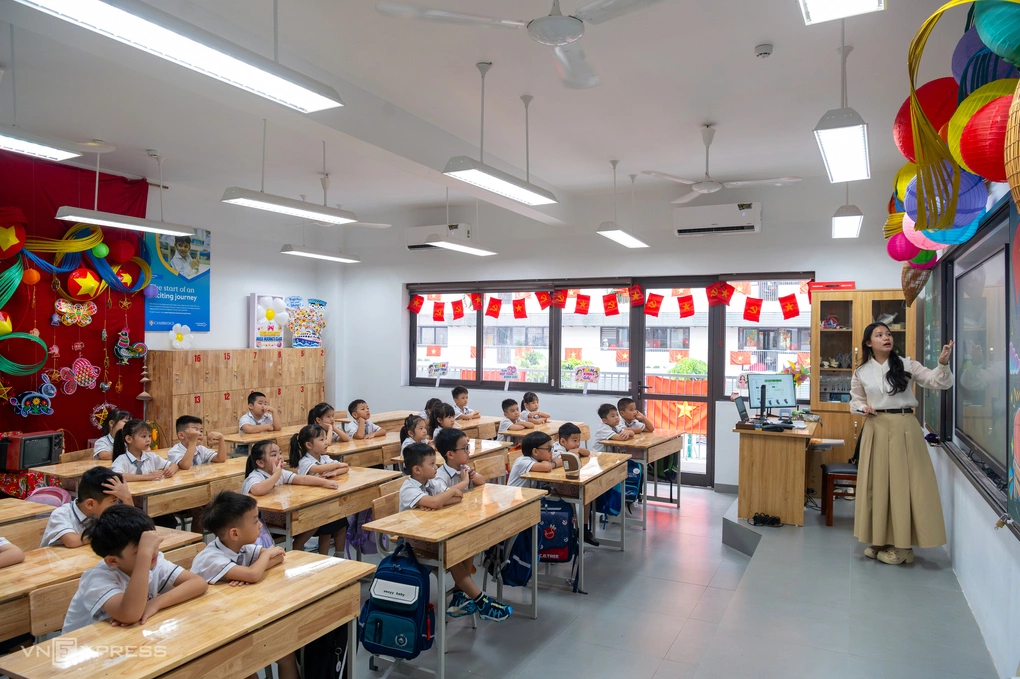Một tiết học ở trường Tiểu học Chu Văn An, Hà Nội, tháng 9/2026. Ảnh: Thế Bằng