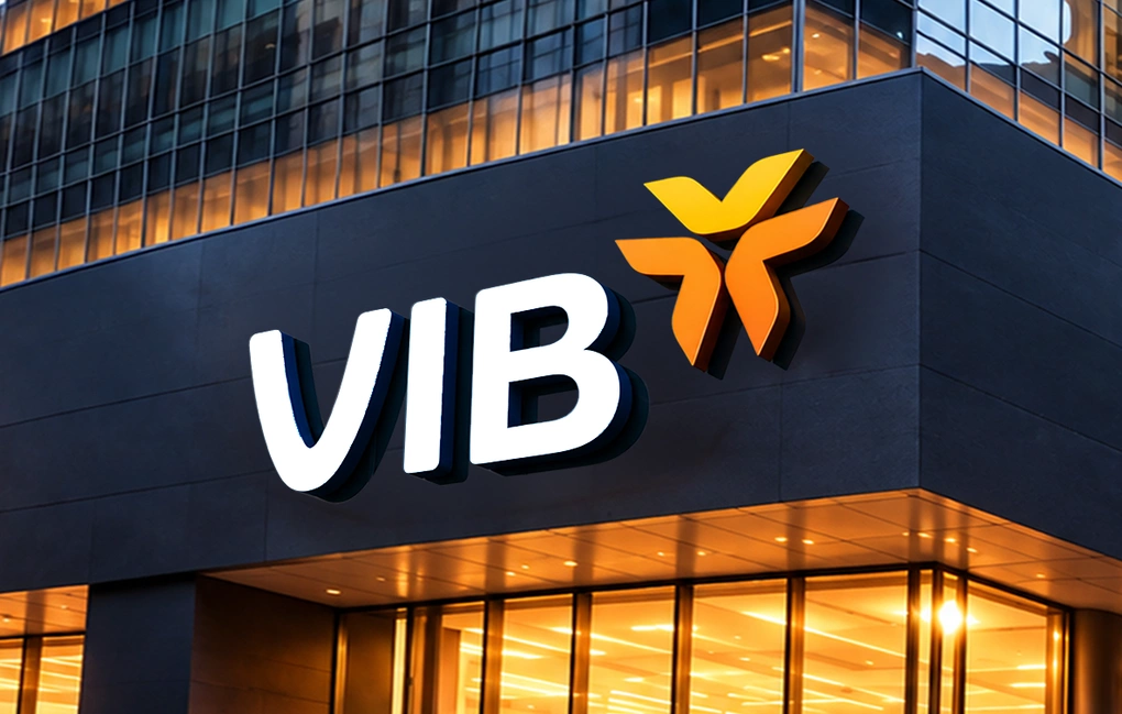 Logo ngân hàng. Ảnh: VIB