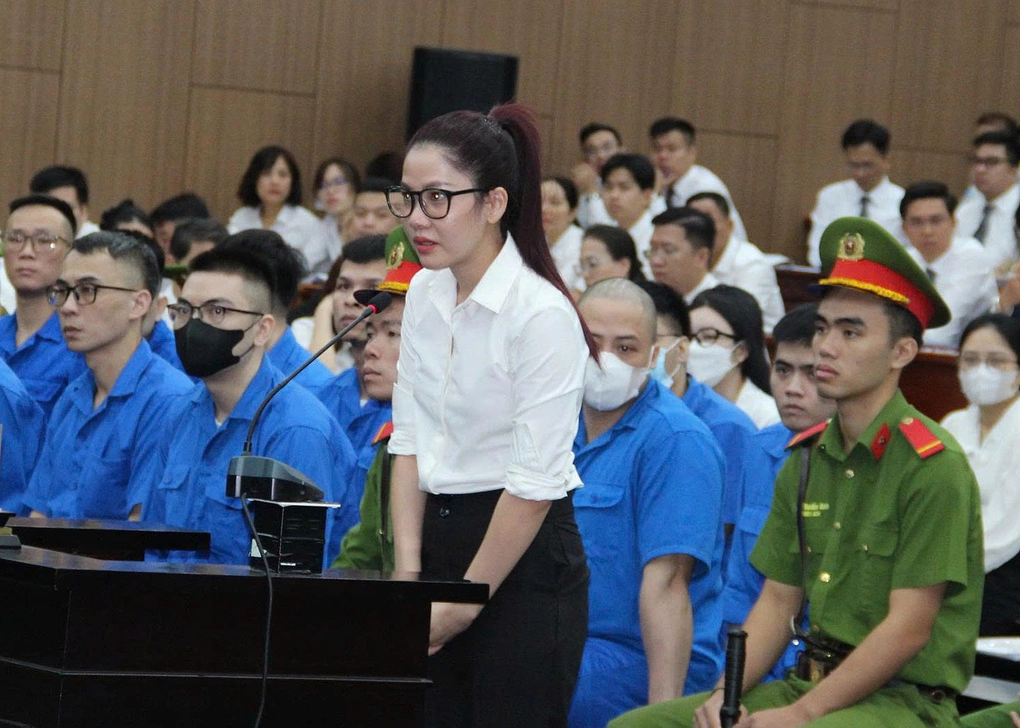 Nguuyễn Thanh Tâm tại tòa. Ảnh: Hoàng Giang