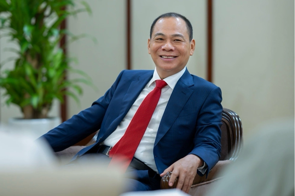 Tỷ phú Phạm Nhật Vượng, Chủ tịch Vingroup. Ảnh: VIC