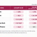 Người vay mua xe lao đao vì lãi thả nổi lên 17-18%