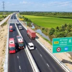 Cao tốc Mỹ Thuận – Cần Thơ hạn chế xe để thi công cầu vượt