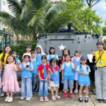 Học viên 123English khám phá lịch sử, giao lưu tiếng Anh cùng du khách quốc tế