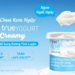 TH ra mắt sữa chua kem ngậy không bổ sung đường tinh luyện TH true YOGURT Creamy