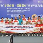 Việt Nam nhất toàn đoàn tại giải Pickleball Bắc Hải mở rộng 2026
